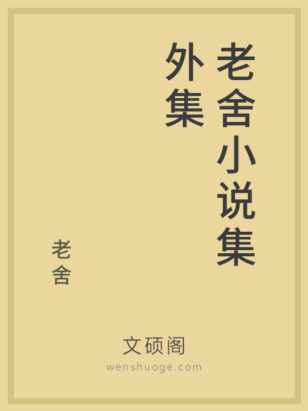 老舍小说集外集