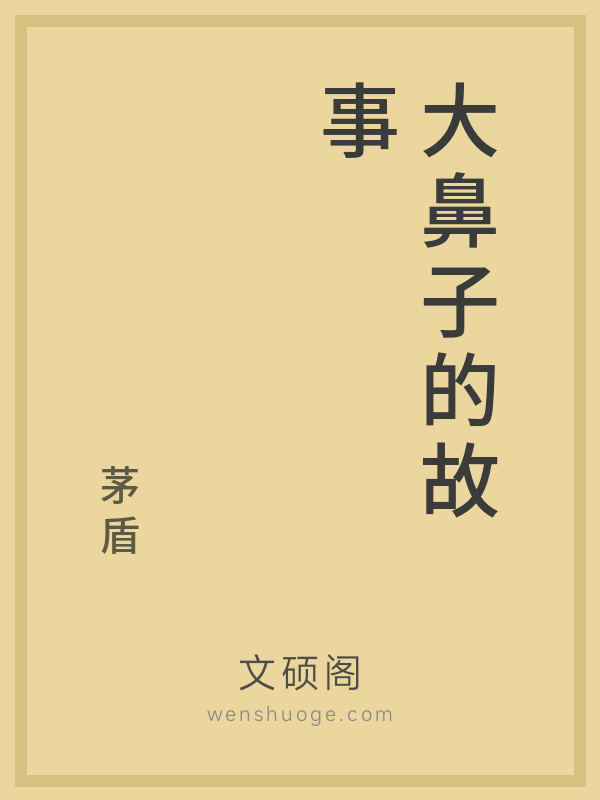 大鼻子的故事的书籍封面