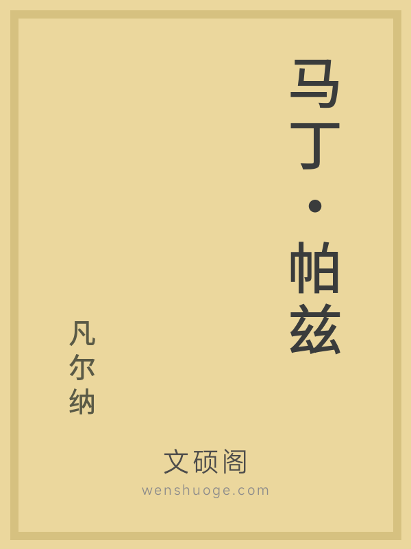 马丁·帕兹 马丁·帕兹