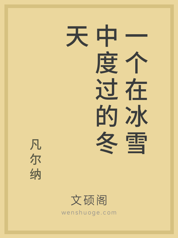 一个在冰雪中度过的冬天 一个在冰雪中度过的冬天