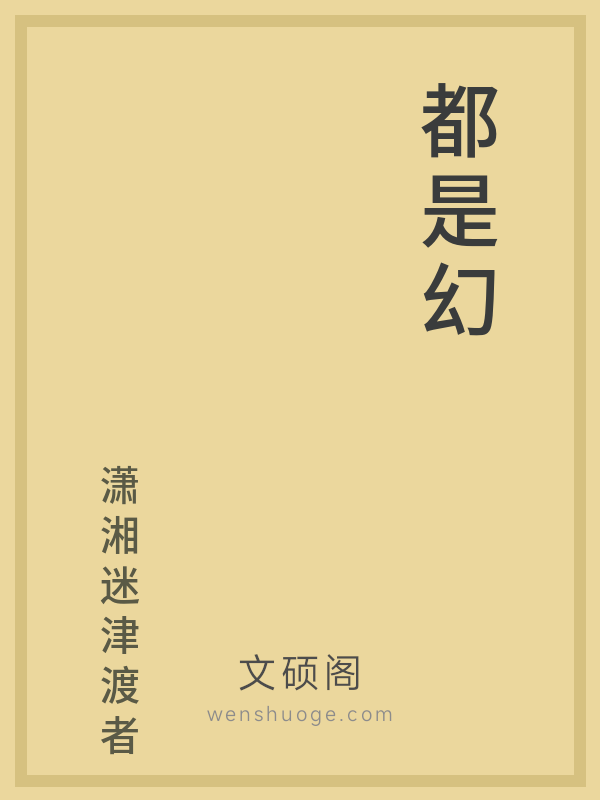都是幻的书籍封面