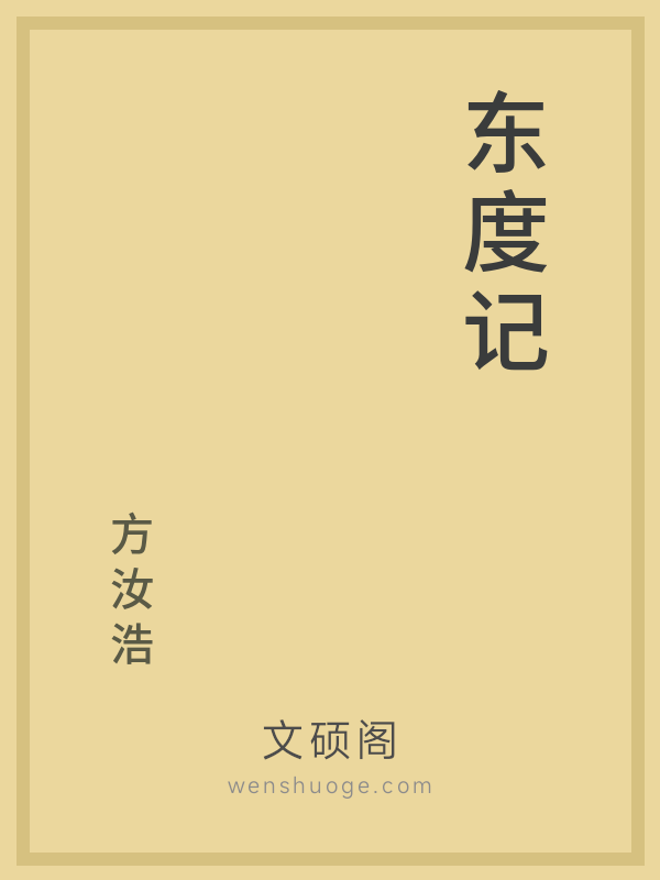 东度记的书籍封面