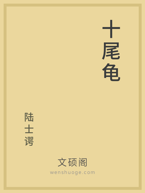 十尾龟的书籍封面