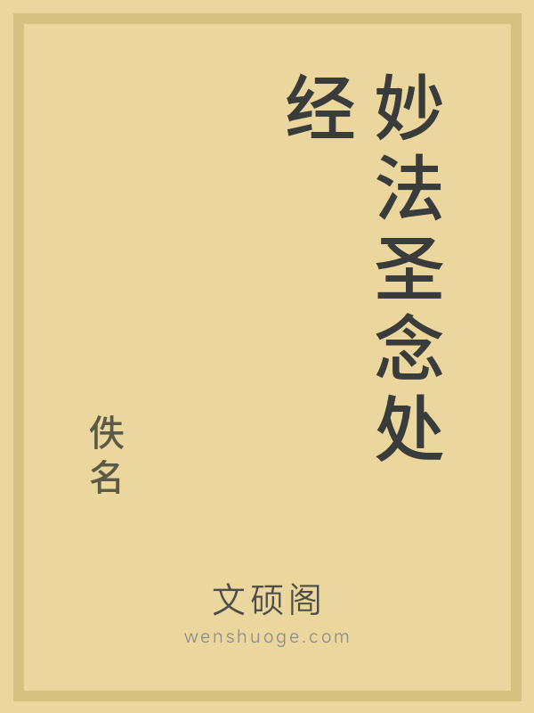 妙法圣念处经的书籍封面