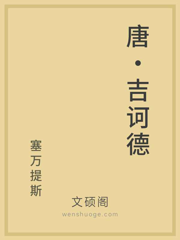 唐·吉诃德 唐·吉诃德