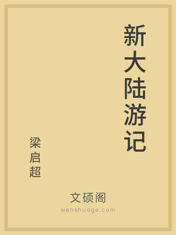 新大陆游记 新大陆游记