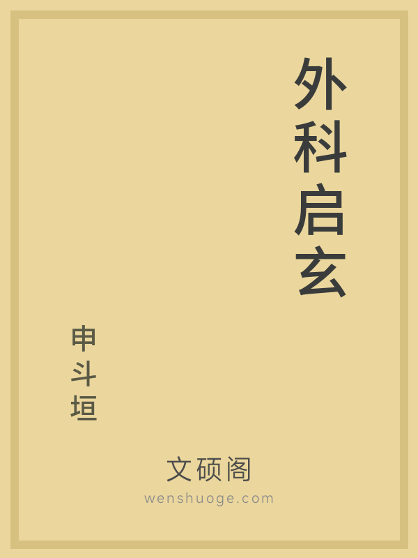 外科启玄 外科启玄