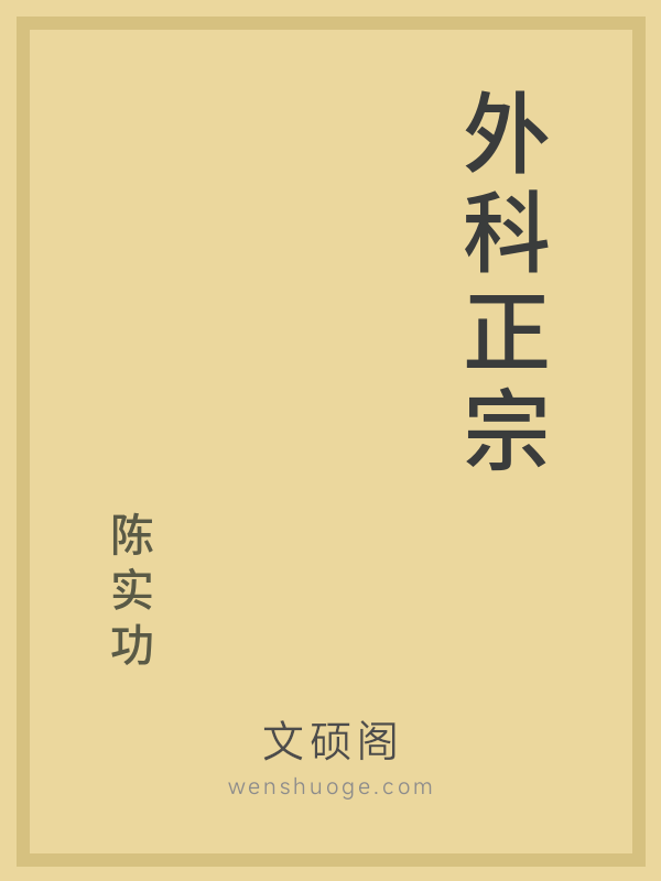 外科正宗 外科正宗