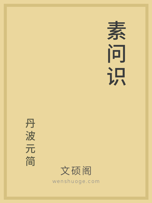 素问识 素问识