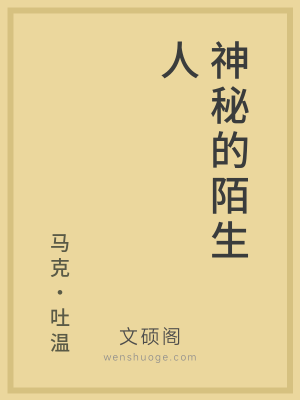 神秘的陌生人 神秘的陌生人