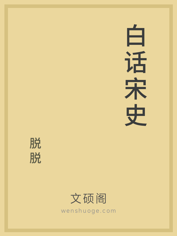 白话宋史 白话宋史